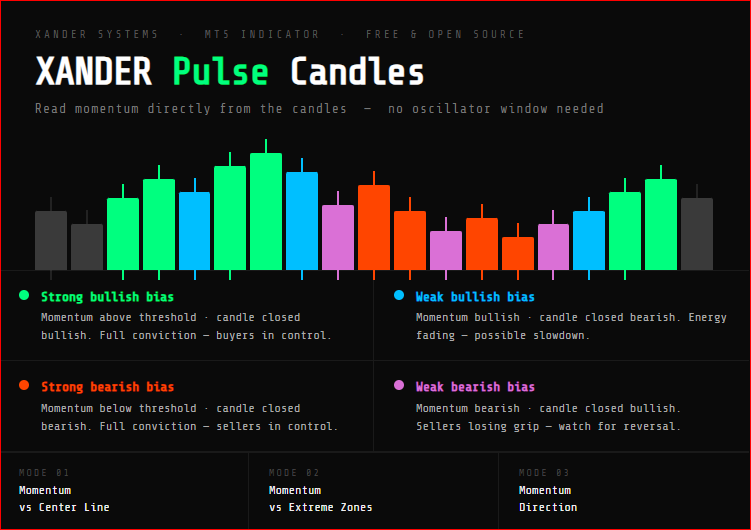 XANDER Pulse Candles