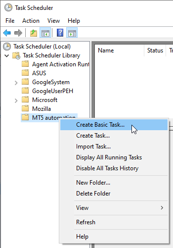 Automating Terminal Startup for Service Tasks