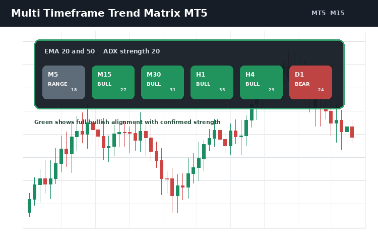 Multi Timeframe Trend Matrix MT5