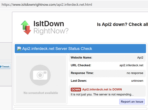 down