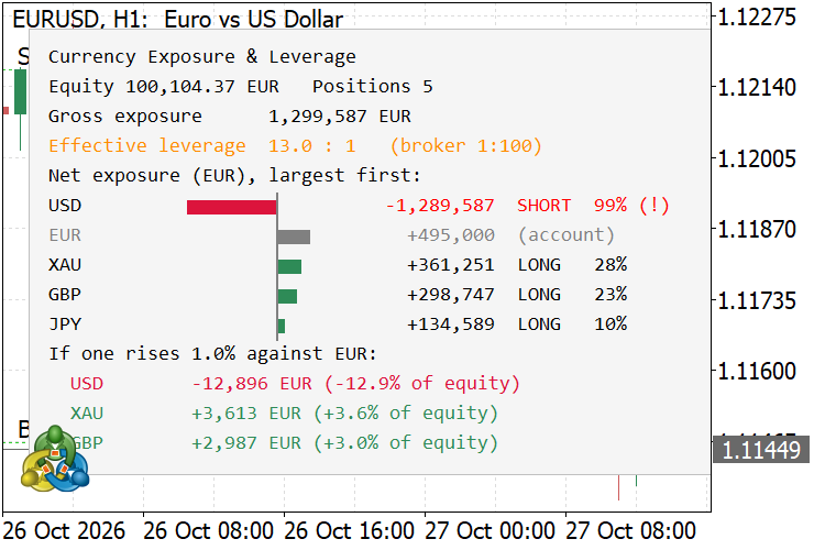 Currency Exposure and Leverage Monitor