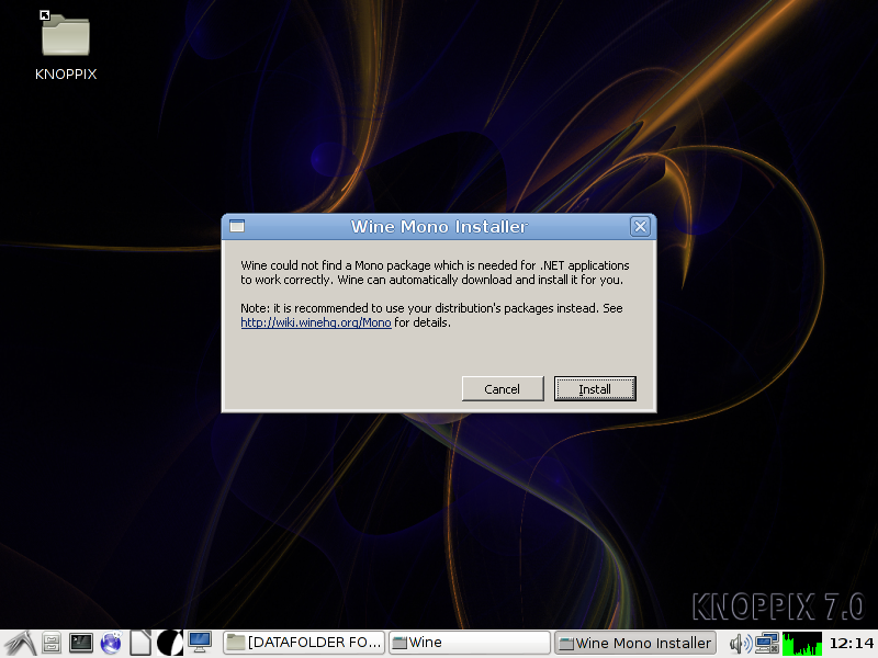 Sideloading failed install failed. Ошибка could not find needed package. Knoppix Старая версия. Knoppix RX. Knoppix 6.2.