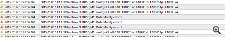 OrderModify error 1
