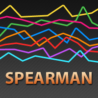 Spearman rank correlation