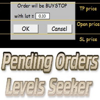 Pending Orders Levels Seeker
