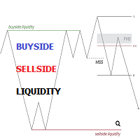 Buyside Sellside Liquidity and Voids for mt4