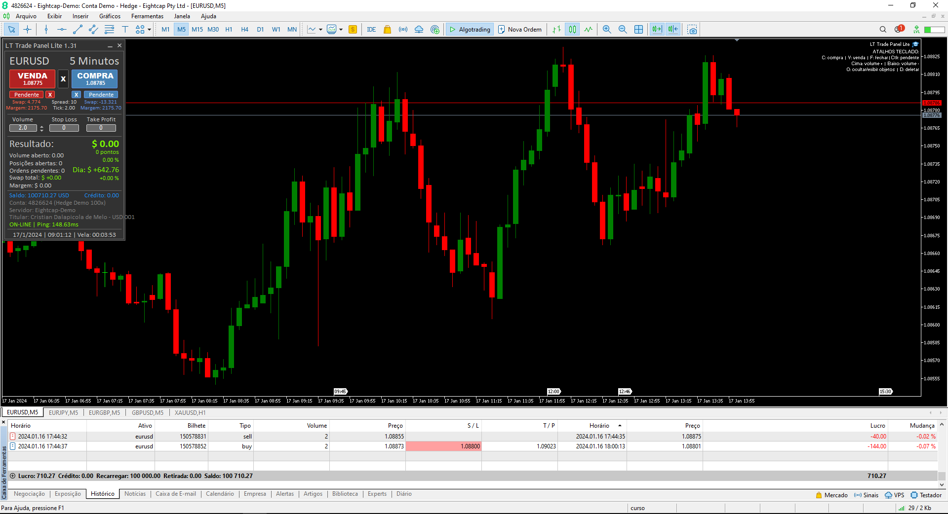 Comments | LT Trade Panel Lite | Free Download Trading Utility for ...