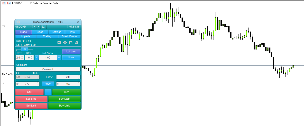 Comments | Trade Assistant MT5 | Buy Trading Utility for MetaTrader 5
