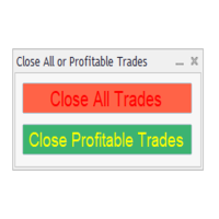 Close all trades buttons