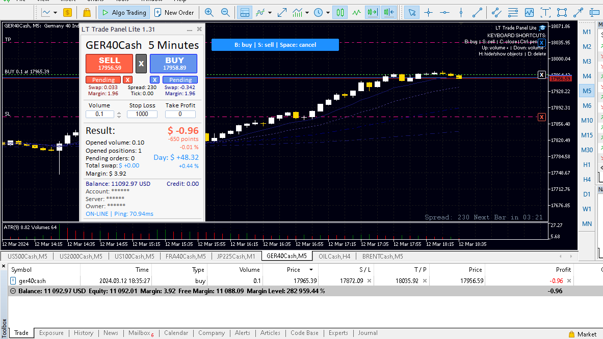 Comments | LT Trade Panel Lite | Free Download Trading Utility for ...