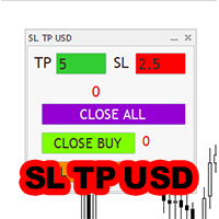 Expert SL TP Dollar panel MT4
