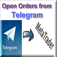 Copy Open Close orders from Telegram MT5