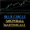 Gold Blue Circle C44 SS28