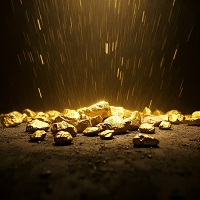 Gold Nugget Rain