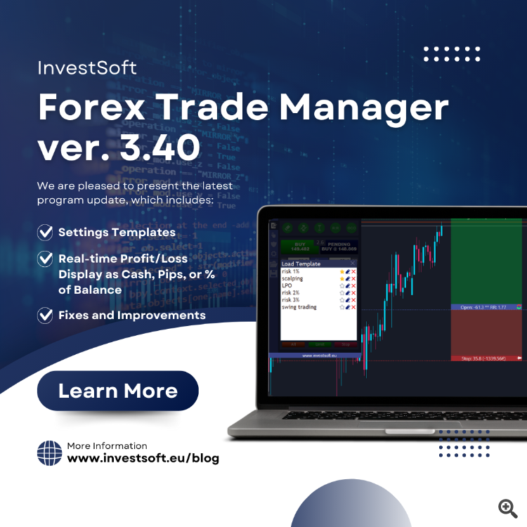 Forex Trade Manager MT4 & MT5 update 3.40