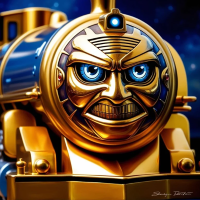 Gold Galaxy Express