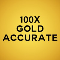 Gold Accurate 100x Robot