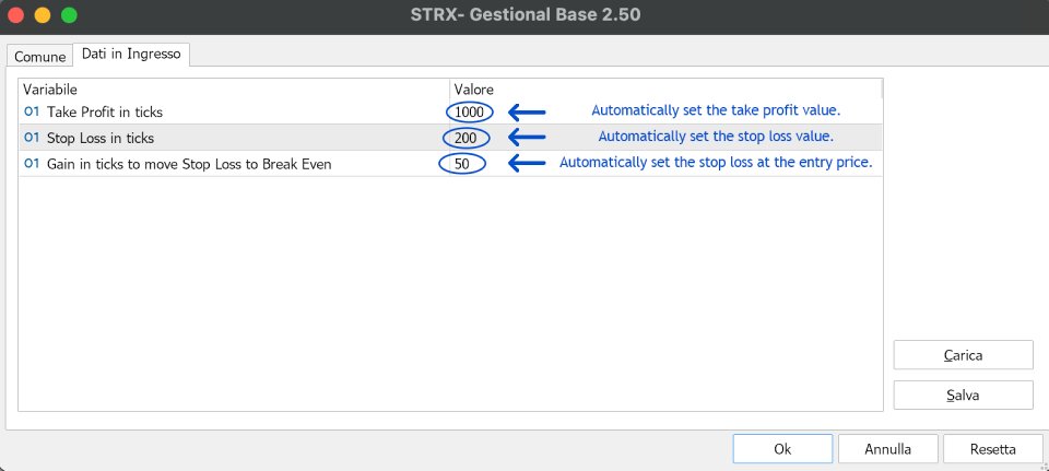 Screenshot #1 Strx Gestional Base Mt5