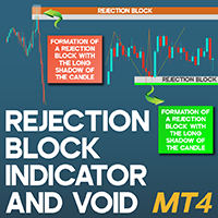 Rejection Block Indicator and Void MT4