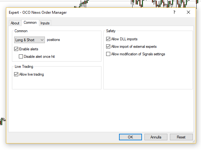 Kaufen Sie Handelsroboter Expert Advisor Oco News Order Manager - 