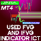 Used FVG and iFVG indicator ICT MT4