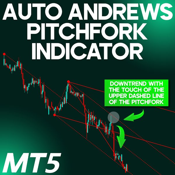 Ekran görüntüsü #1 Auto Andrews Pitchfork indicator MT5
