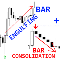 Engulfing Bar and Consolidation Bar patterns mr