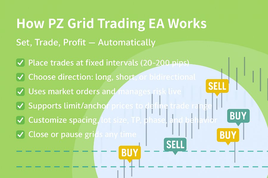 Screenshot #2 PZ Grid Trading EA MT4