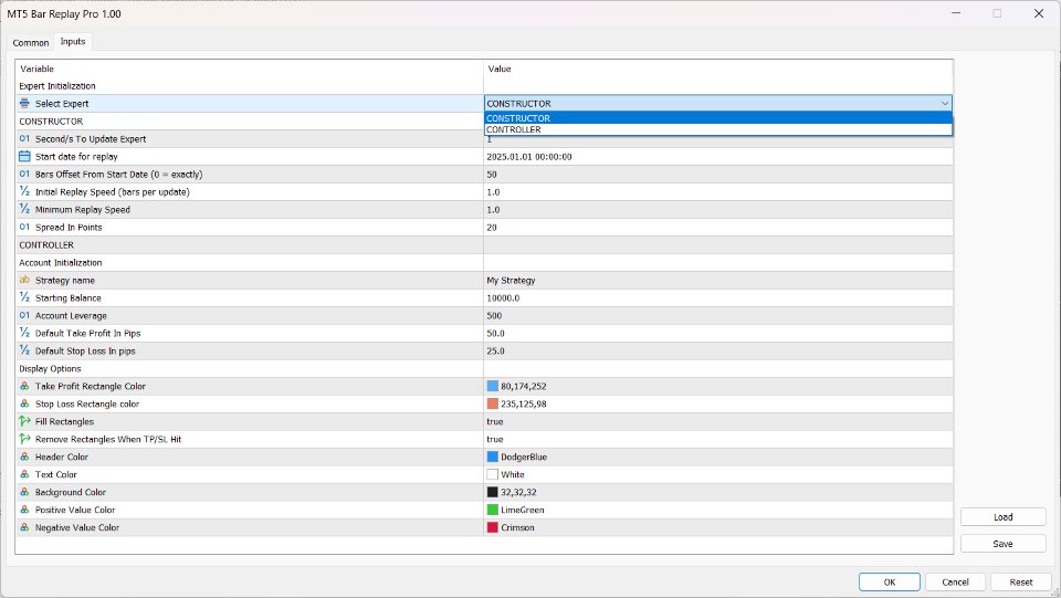 Screenshot #5 MT5 Bar Replay Pro