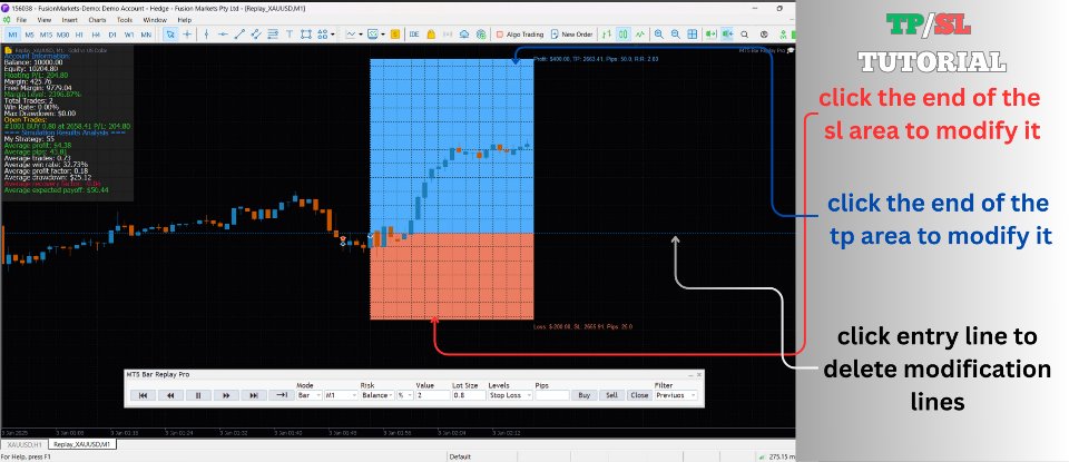 Screenshot #4 MT5 Bar Replay Pro
