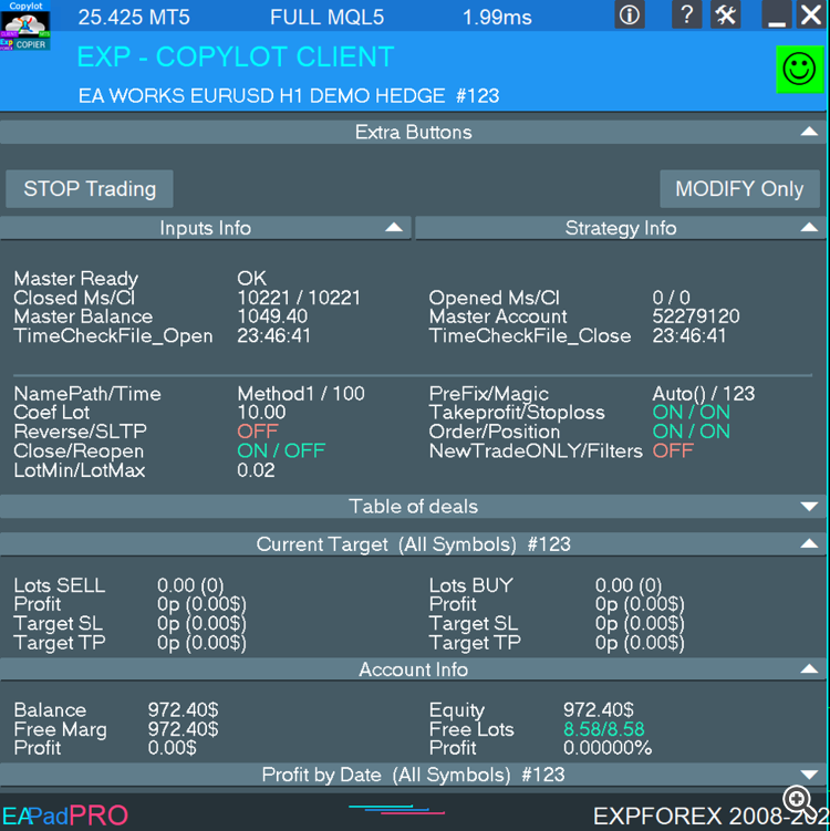 Comments | Exp COPYLOT CLIENT for MT5 | Buy Trading Utility for ...