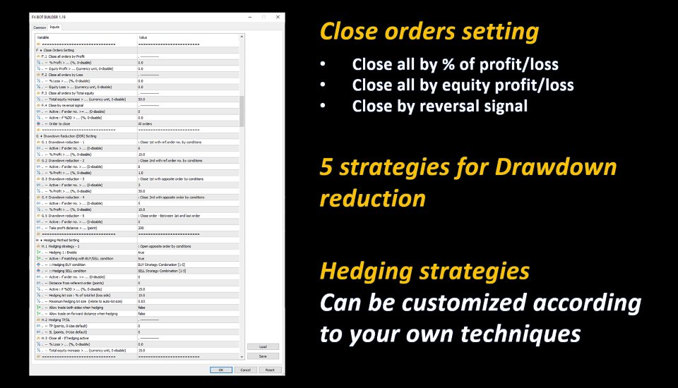 Screenshot #10 FX Bot Builder