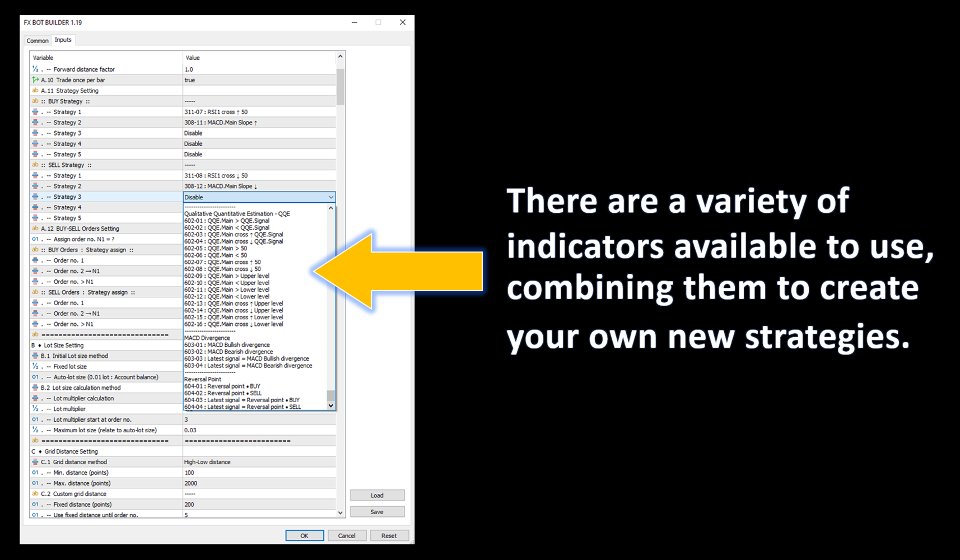 Screenshot #7 FX Bot Builder
