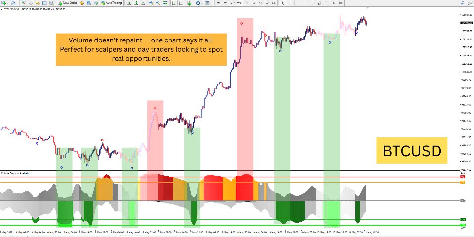Screenshot #2 Volume Footprint Analysis MT5