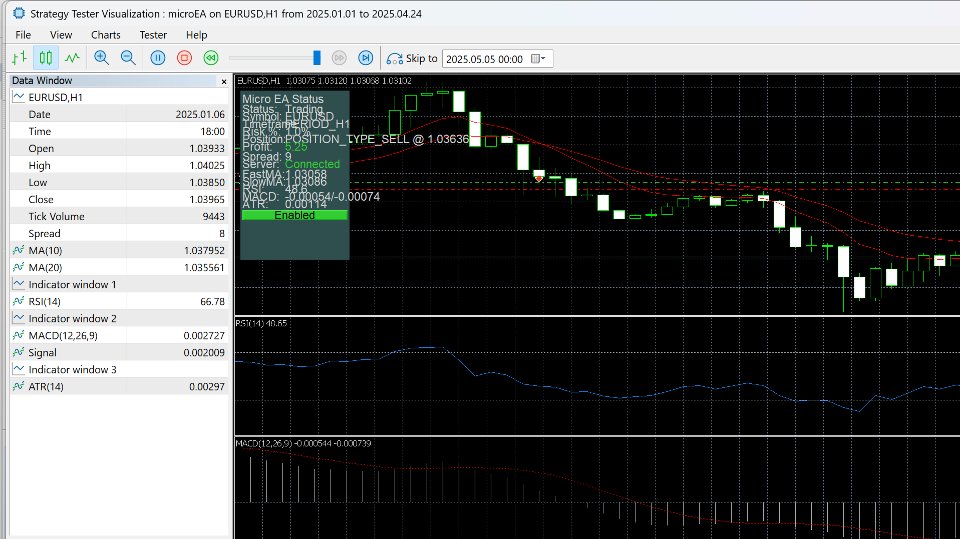 Screenshot #1 MicroEA