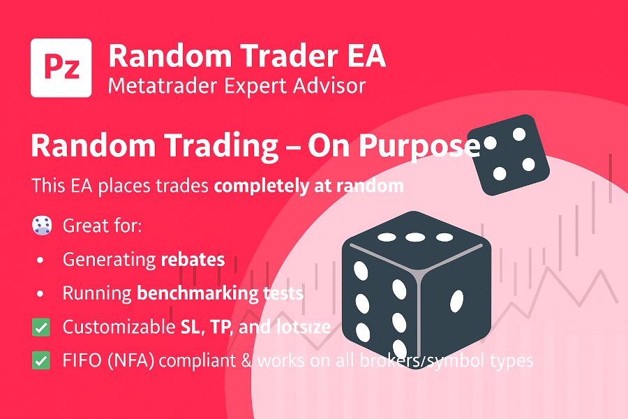 Screenshot #1 PZ Random Trader EA