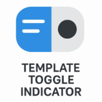 Template Toggle Indicator