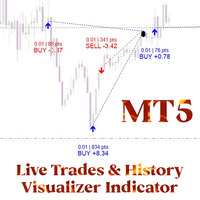 Enhanced Live Trades and History Visualizer MT5