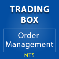 Trading box Order Management MT5