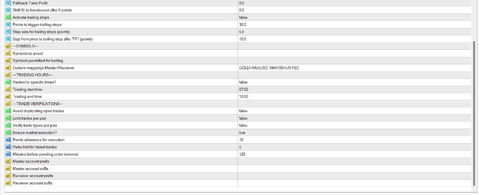 Screenshot #3 EchoTrade Local Trade Copier