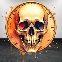 The GOLD King Skull