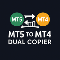 MT4 to MT5 and MT5 to MT4 Dual Copier