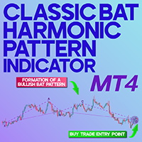 Classic Bat Harmonic Pattern Indicator MT4