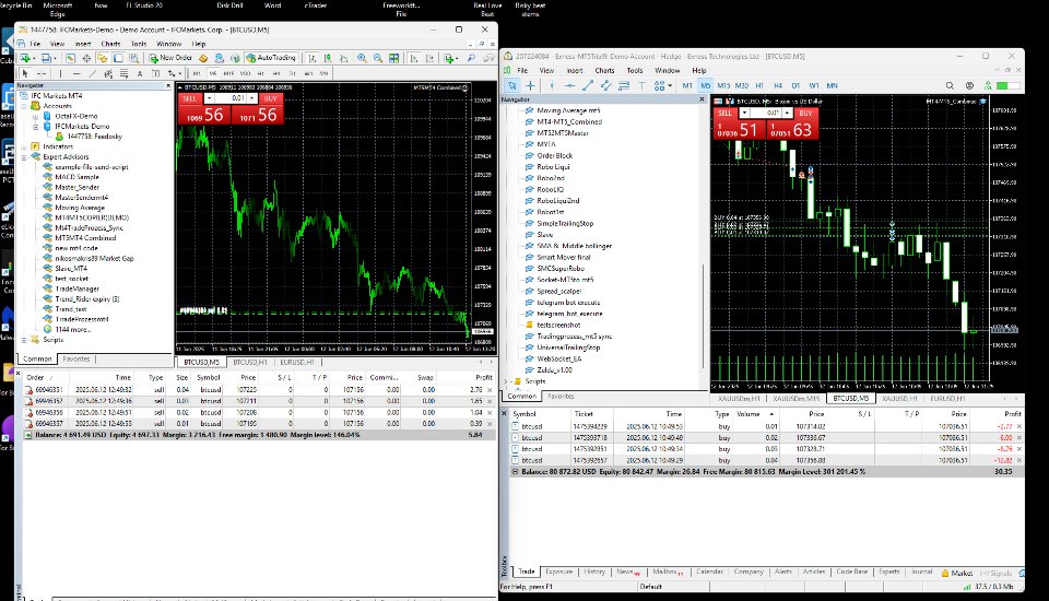 스크린샷 #2 MT4 to MT5 and MT5 to MT4 Dual Copier
