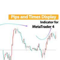 Pip and Time Display Indicator MT4
