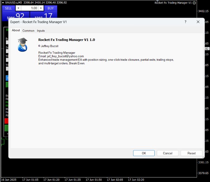 Screenshot #2 Rocket Fx Trading Manager V1
