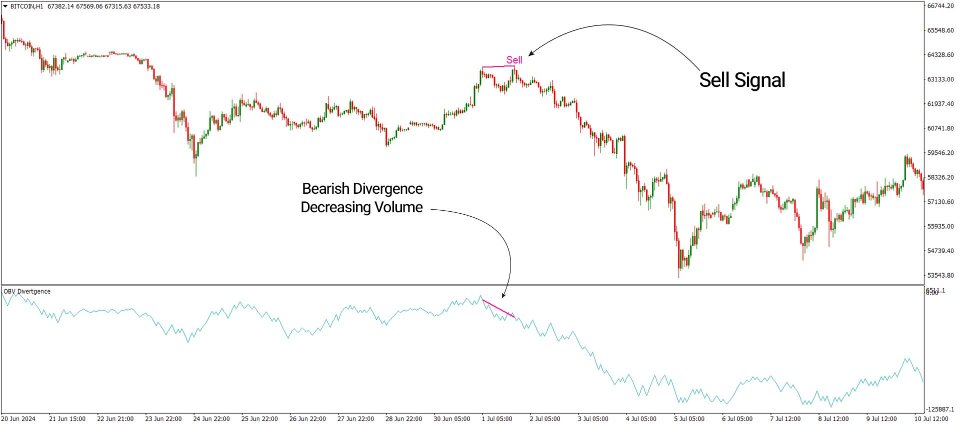 Screenshot #5 OBV Divergence Indicator MT4