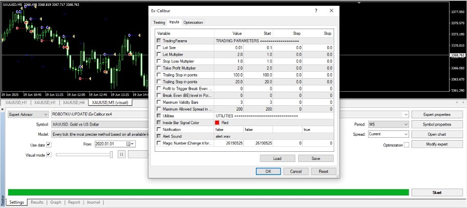 Screenshot #2 Ex Calibur MT4