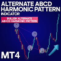 Alternate ABCD Harmonic Pattern Indicator MT4