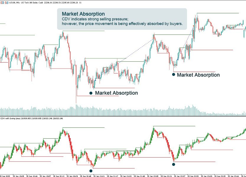 스크린샷 #3 CDV Swing Levels